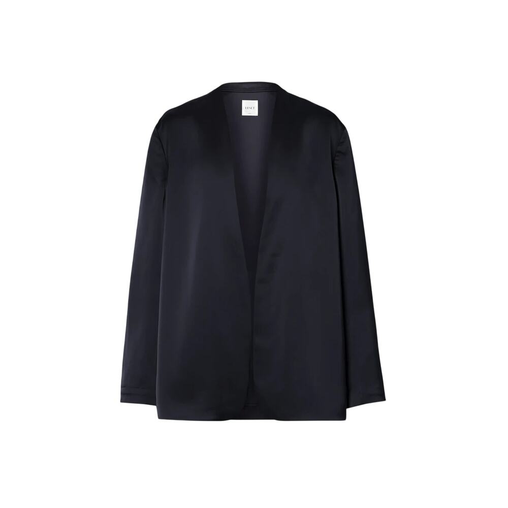 Leset Satin Blue Barb Size M Blazer